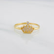 Crown Ring 1.5g / T5 3/4 Yellow Gold 18K