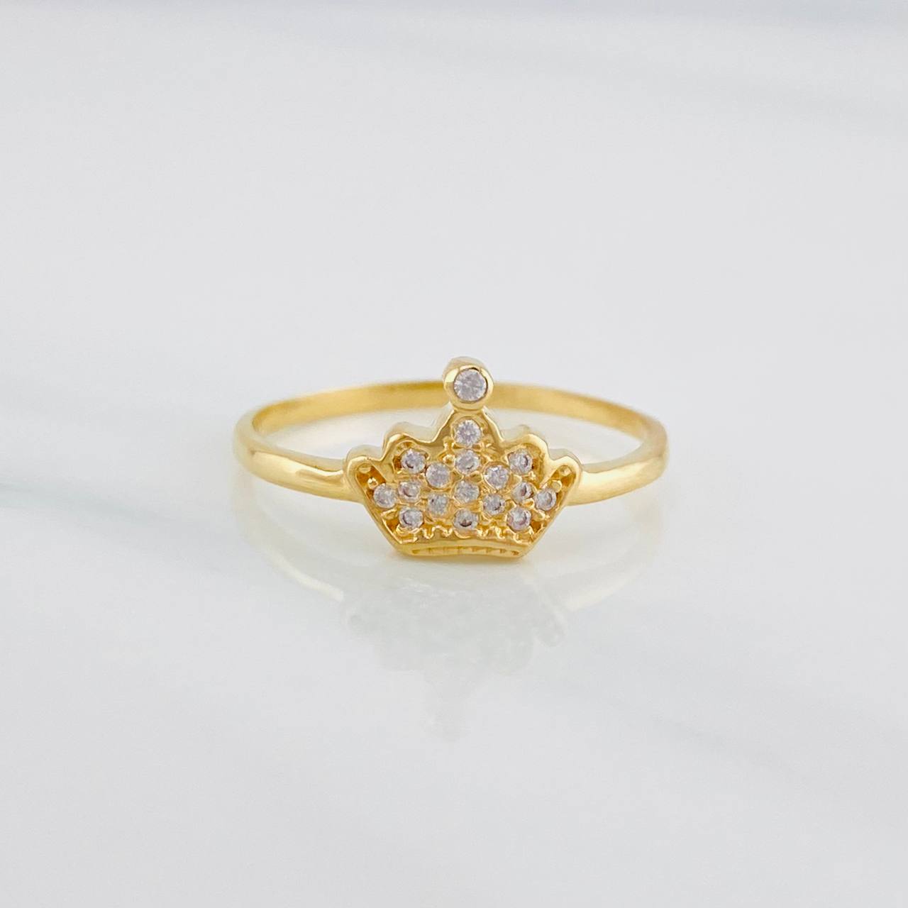 Crown Ring 1.5g / T6 1/2 Yellow Gold 18K