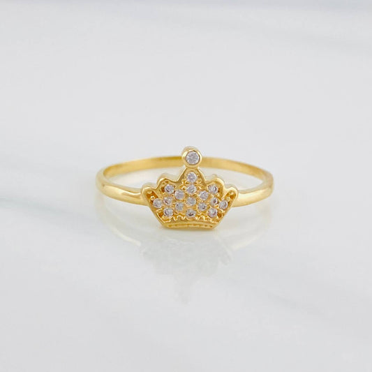 Crown Ring 1.5g / T6 1/2 Yellow Gold 18K
