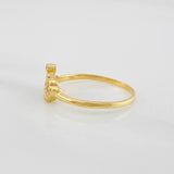 Crown Ring 1.5g / T5 3/4 Yellow Gold 18K