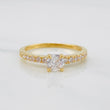 Solitaire Churumbela Ring 2g / T6 1/4 Yellow Gold 18K