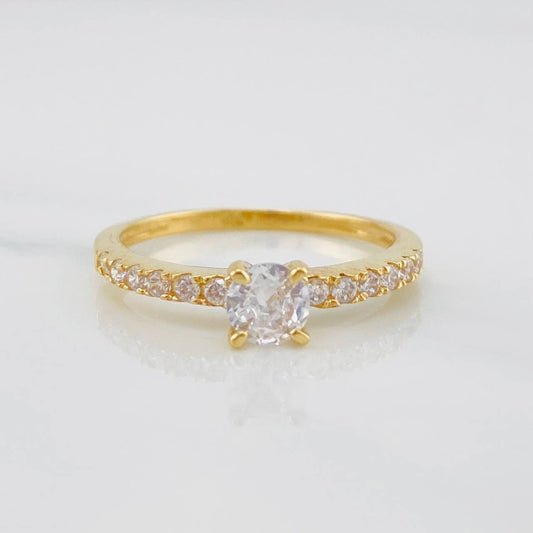 Solitaire Churumbela Ring 2g / T6 1/4 Yellow Gold 18K