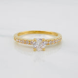 Solitaire Churumbela Ring 2g / T6 1/4 Yellow Gold 18K