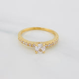 Solitaire Churumbela Ring 2g / T6 1/4 Yellow Gold 18K