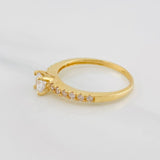 Solitaire Churumbela Ring 2g / T6 1/4 Yellow Gold 18K