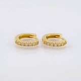 Carril Punteado 1.4gr / 1/2 in / Oro Amarillo 18K *