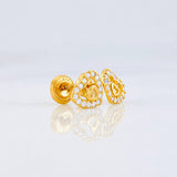 Topos Corazones 0.85g / in / 6.5mm Oro Amarillo 18K