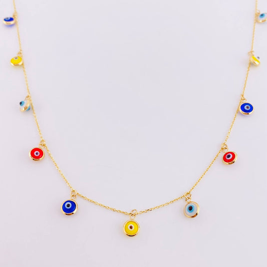 Cadena Aro Seguido Ojo Turco 2.85g / 18 in / 0.9mm Oro Amarillo 18K