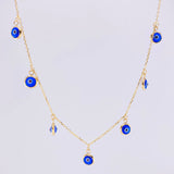 Classic Link Chain Turkish Eye 2.9g / 18 in / 0.9mm Yellow Gold 18K