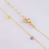 Classic Link Chain Pearls 1.8g / 18 in / 0.9mm Yellow Gold 18K