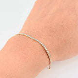 Tennis Bracelet 2g / 6 1/2 in / 1.5mm 18K Yellow Gold