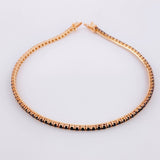 Tennis Bracelet 5.9g / 8 in / 2mm 18K Rose Gold
