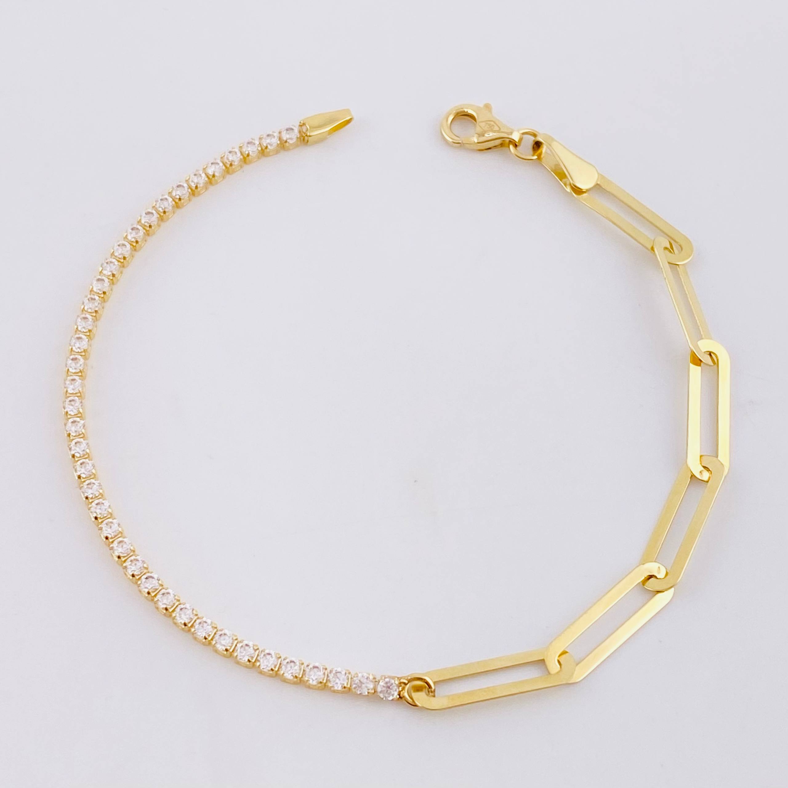 Tennis Bracelet Drawer 2.7g / 6 3/4 in / 1.8mm Yellow Gold 18K