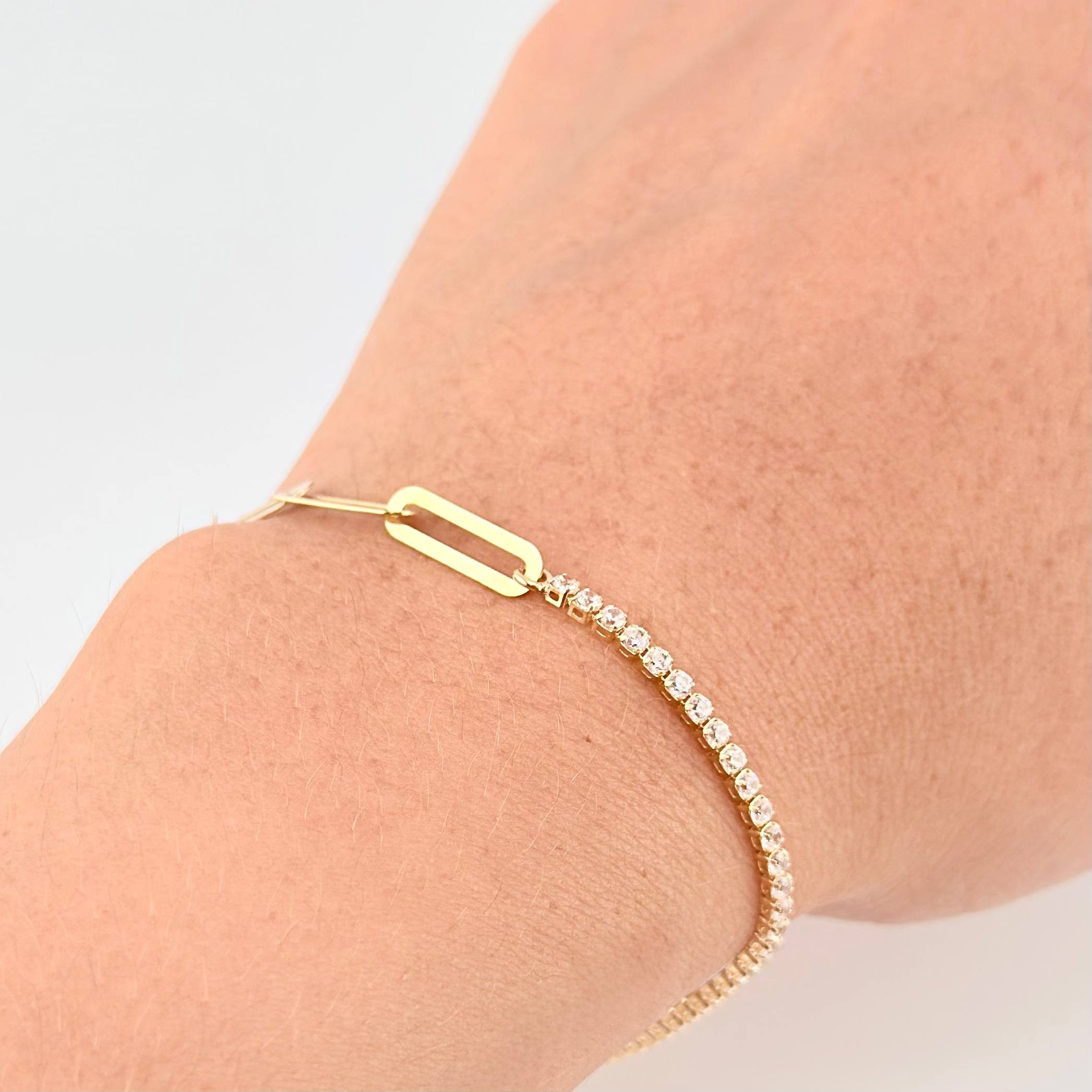 Tennis Bracelet Drawer 2.7g / 6 3/4 in / 1.8mm Yellow Gold 18K