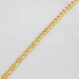 Pulso Cubano 1.15g / 18.5cm / 2.1mm Oro Amarillo 18K