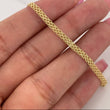 Bismark Bracelet 1.5g / 7 1/2 in / 3.1mm 18K Yellow Gold