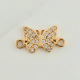 Herraje Mariposa 0.65gr / 1/2 in / Oro Amarillo 18K $