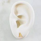 Topos Letra A 0.9gr / 5mm Oro Amarillo 18K