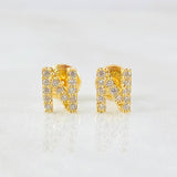 Topos Letra N 0.9gr / 5mm Oro Amarillo 18K *