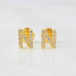 Topos Letra N 0.9gr / Oro Amarillo 18K