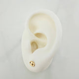 Topos GC 0.45gr / 4mm Oro Amarillo 18K &