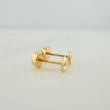 Topos GC 0.45gr / 4mm Oro Amarillo 18K &