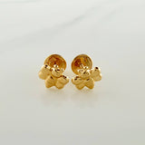 Topos Abeja 0.55gr / 6.05mm Oro Amarillo 18K %