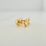 Topos Abeja 0.55gr / 6.05mm Oro Amarillo 18K %