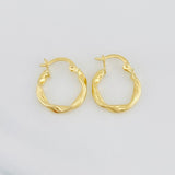 Candongas Mai 1.15g / 3/4 in Oro Amarillo 18K