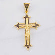 Dije Cruz Cristo 9.4g / 2 1/2 in Oro Amarillo 18K