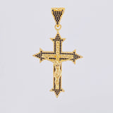 Dije Cruz Cristo 9.4g / 2 1/2 in Oro Amarillo 18K