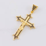 Dije Cruz Cristo 9.4g / 2 1/2 in Oro Amarillo 18K