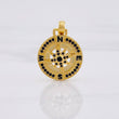 Pendant Compass 4.9g / 1 1/4 in Yellow Gold 18K