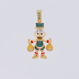 Pendant Duck Money Bags 5.65g / 1 1/2 in Yellow Gold 18K