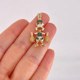 Pendant Duck Money Bags 5.65g / 1 1/2 in Yellow Gold 18K