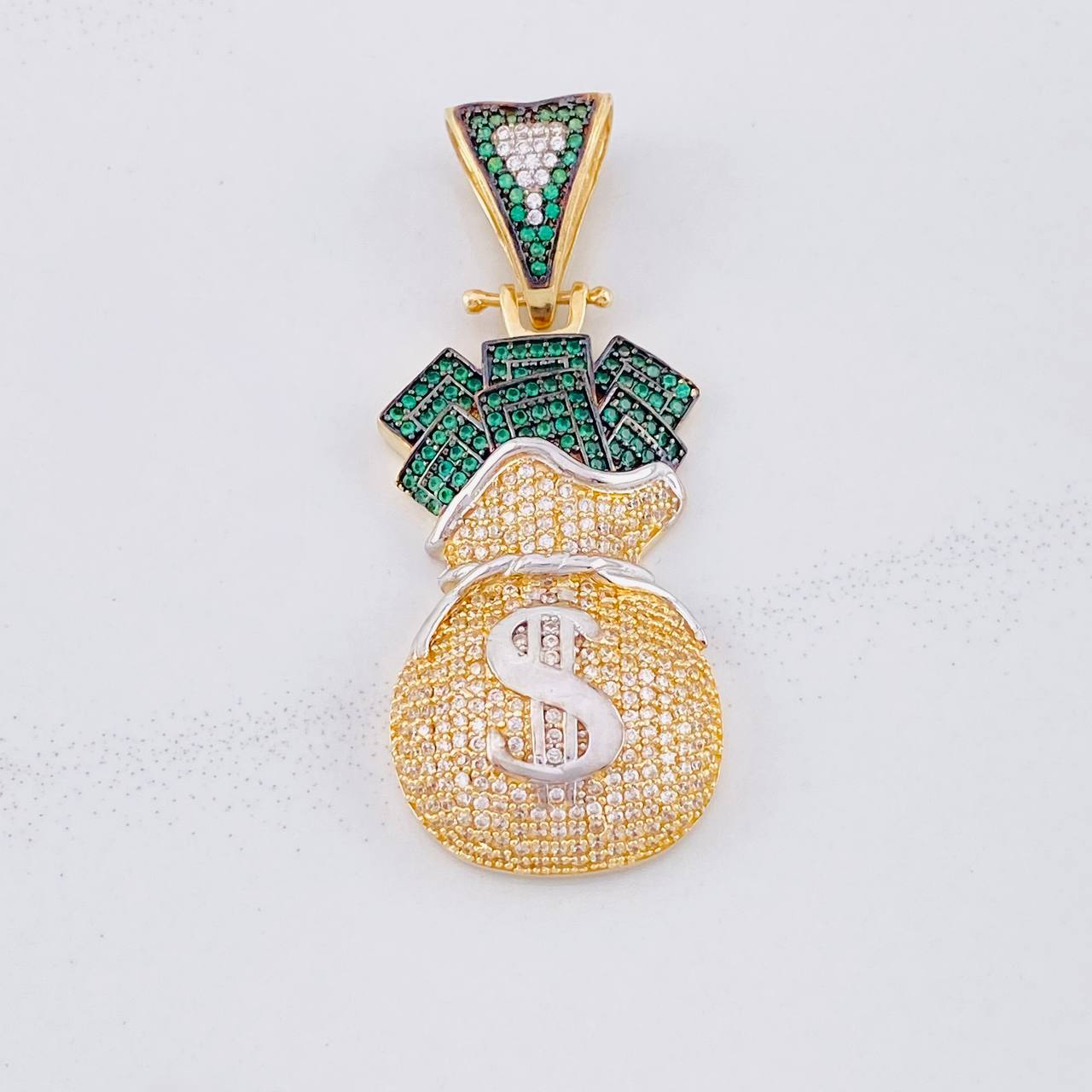 Pendant Money Bag 13.45g / 2 in Yellow Gold 18K