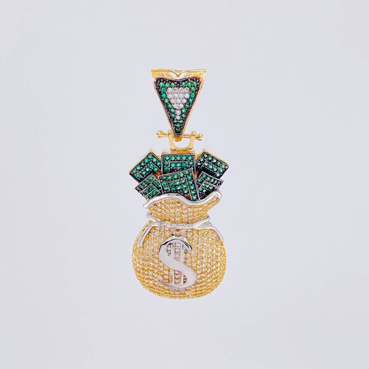 Pendant Money Bag 13.45g / 2 in Yellow Gold 18K