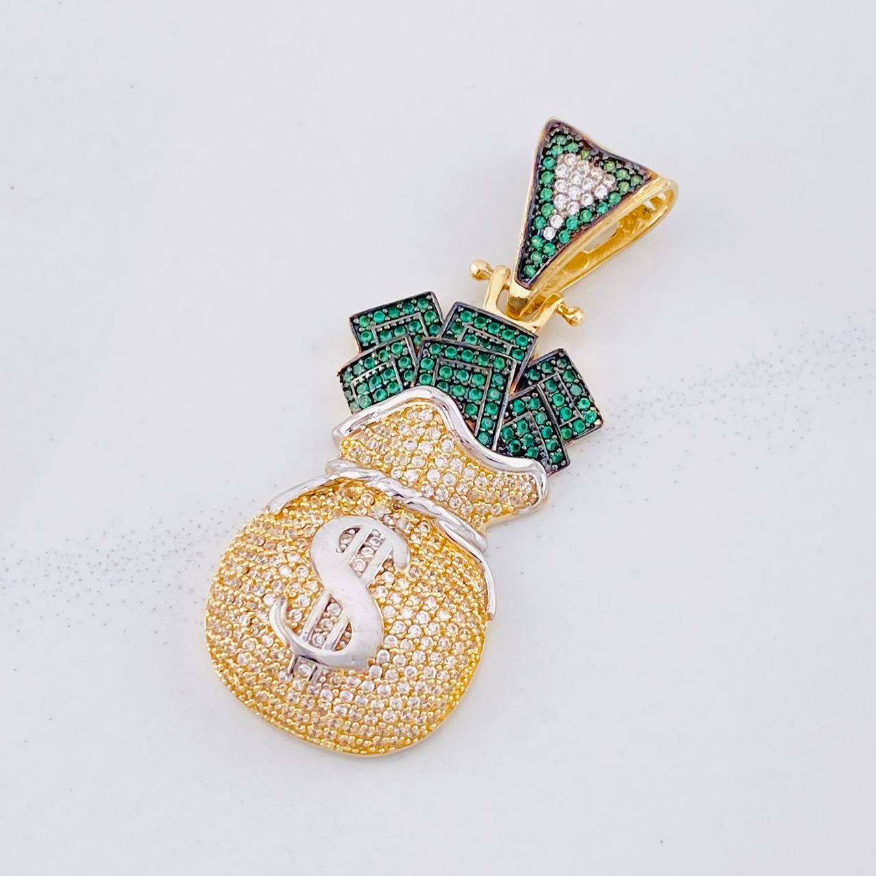 Pendant Money Bag 13.45g / 2 in Yellow Gold 18K