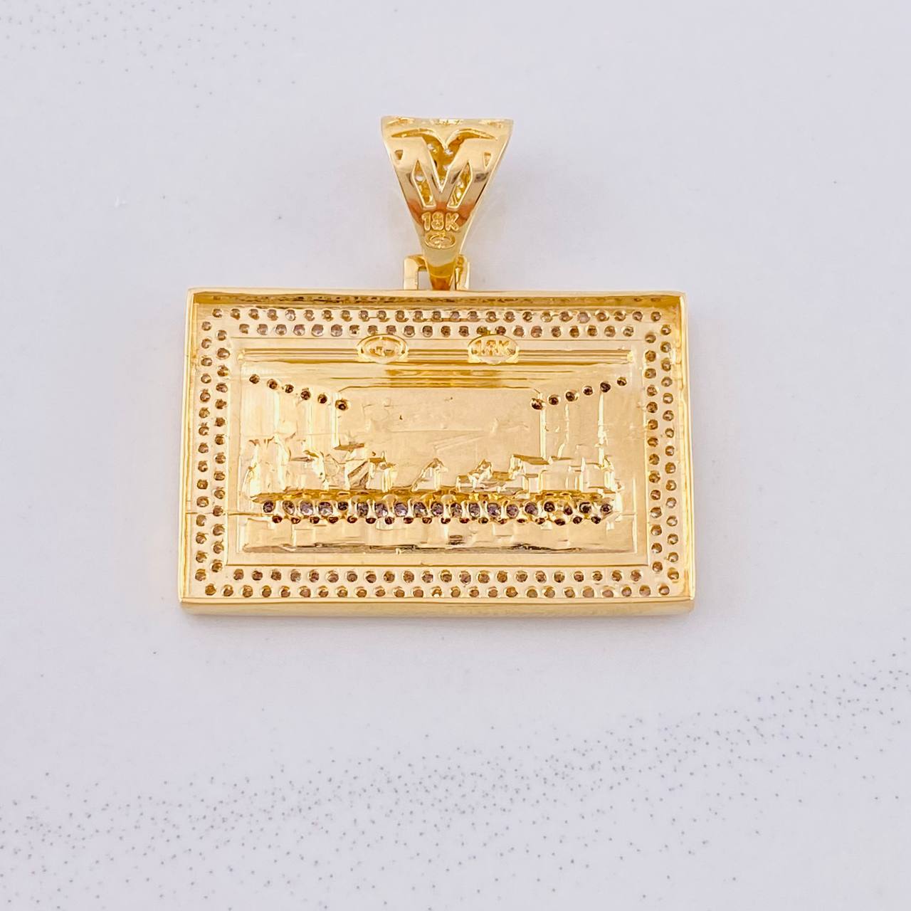 Dije La Última Cena 10g / 1 1/4 in Oro Amarillo 18K