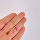 Bracelet Adjustable Rolo Continuous Princess Castle 1.25g / 6 1/4 in - 5 1/2 in / 1.3mm Yellow Gold 18K