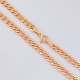 Cuban Links 7.25g / 24 in / 4.2mm 18K Rose Gold