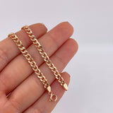 Cuban Links 7.15g / 24 in / 4.2mm 18K Rose Gold