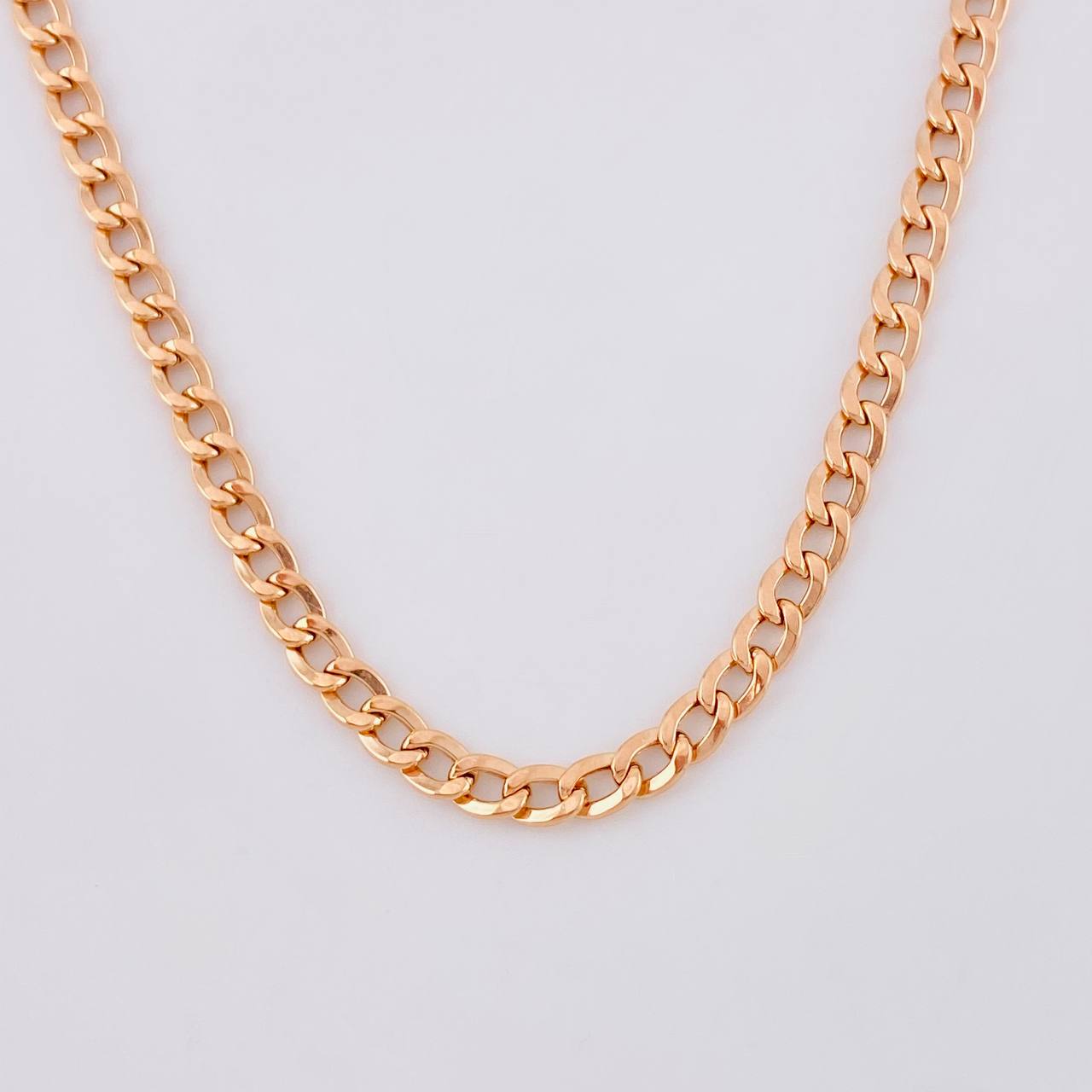 Cuban Links 4.2g / 24 in / 3mm 18K Rose Gold