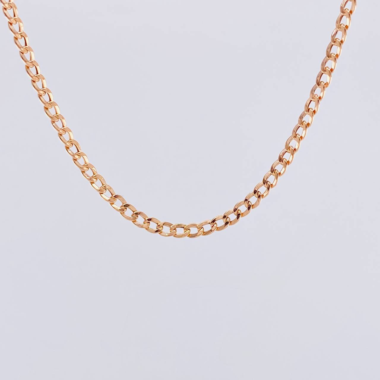 Cuban Links 4.3g / 24 in / 3mm 18K Rose Gold