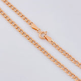 Cuban Links 4.35g / 24 in / 3mm 18K Rose Gold