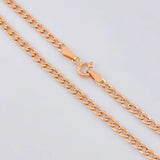 Cuban Links 7.15g / 24 in / 4.1mm 18K Rose Gold