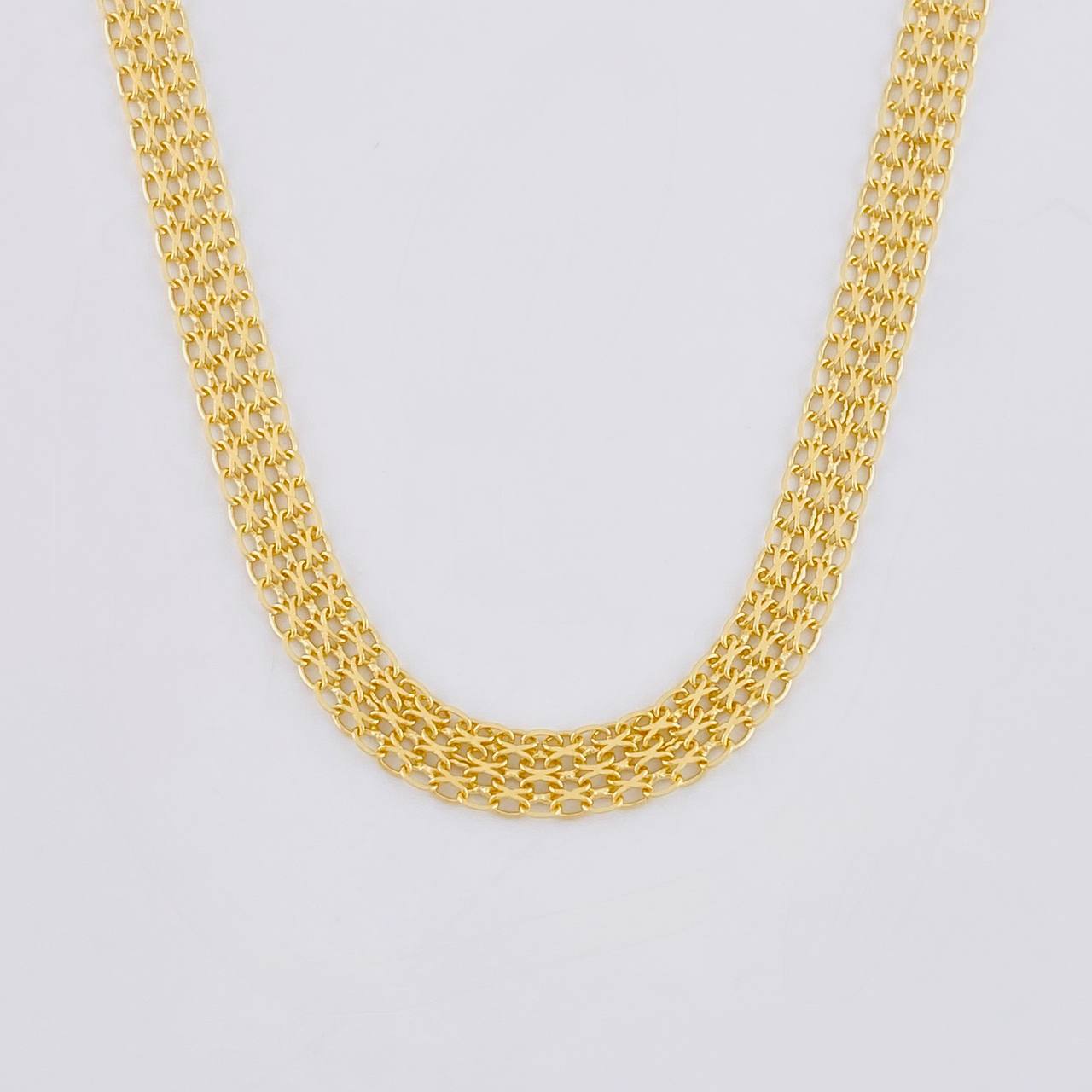 Bismark Chain 8.45g / 24 in / 4.3mm 18K Yellow Gold