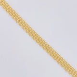 Bismark Chain 8.5g / 24 in / 4.3mm Yellow Gold 18K