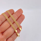 Bismark Chain 8.45g / 24 in / 4.3mm 18K Yellow Gold