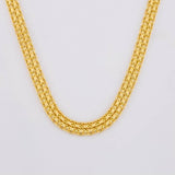 Bismark Chain 10g / 18 in / 3.7mm Yellow Gold 18K